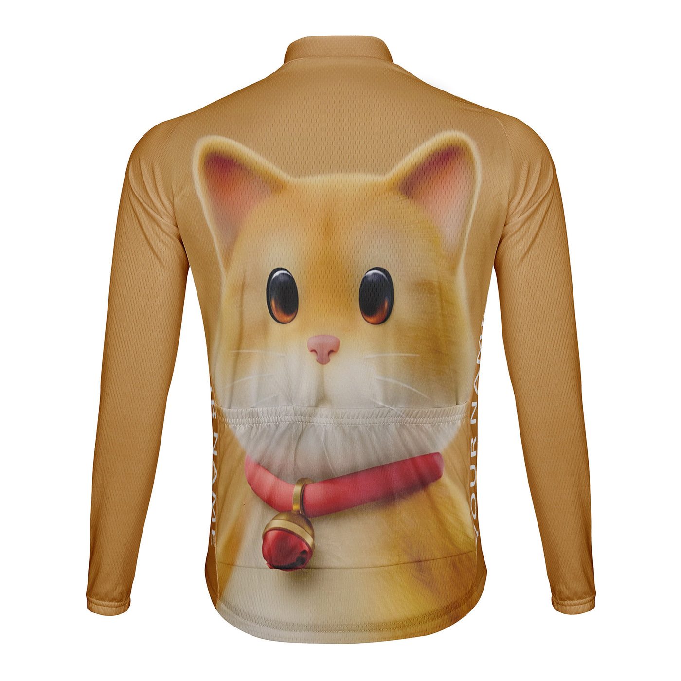 Customized Lucky Cat Men's Cycling Jersey Long Sleeve