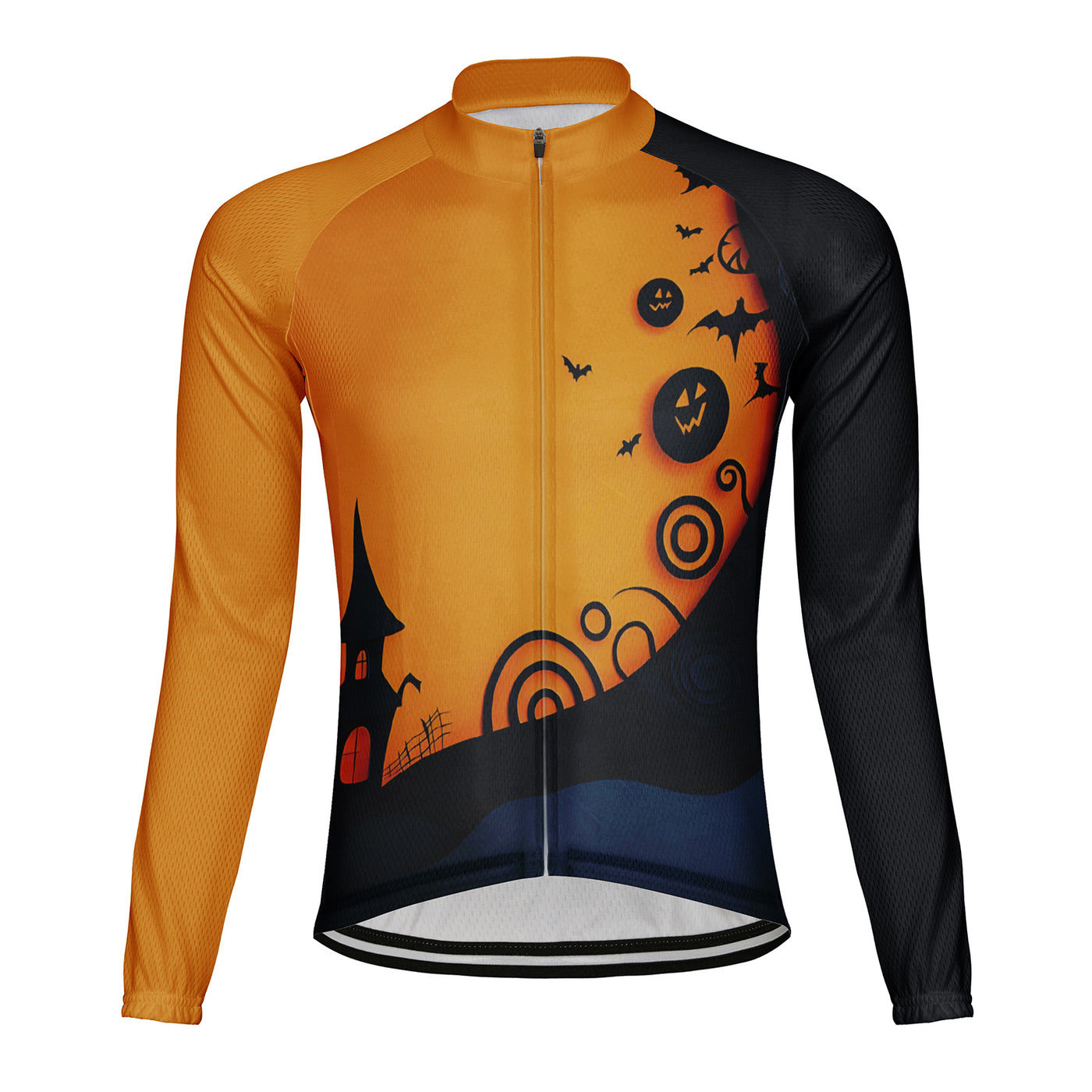 Customized Halloween Men's Cycling Jersey Long Sleeve
