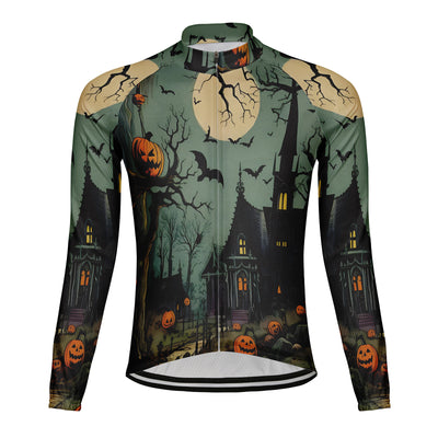Customized Halloween Men's Cycling Jersey Long Sleeve