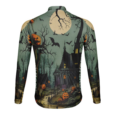 Customized Halloween Men's Cycling Jersey Long Sleeve