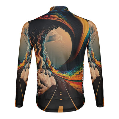 Customized Dream Road Men's Cycling Jersey Long Sleeve