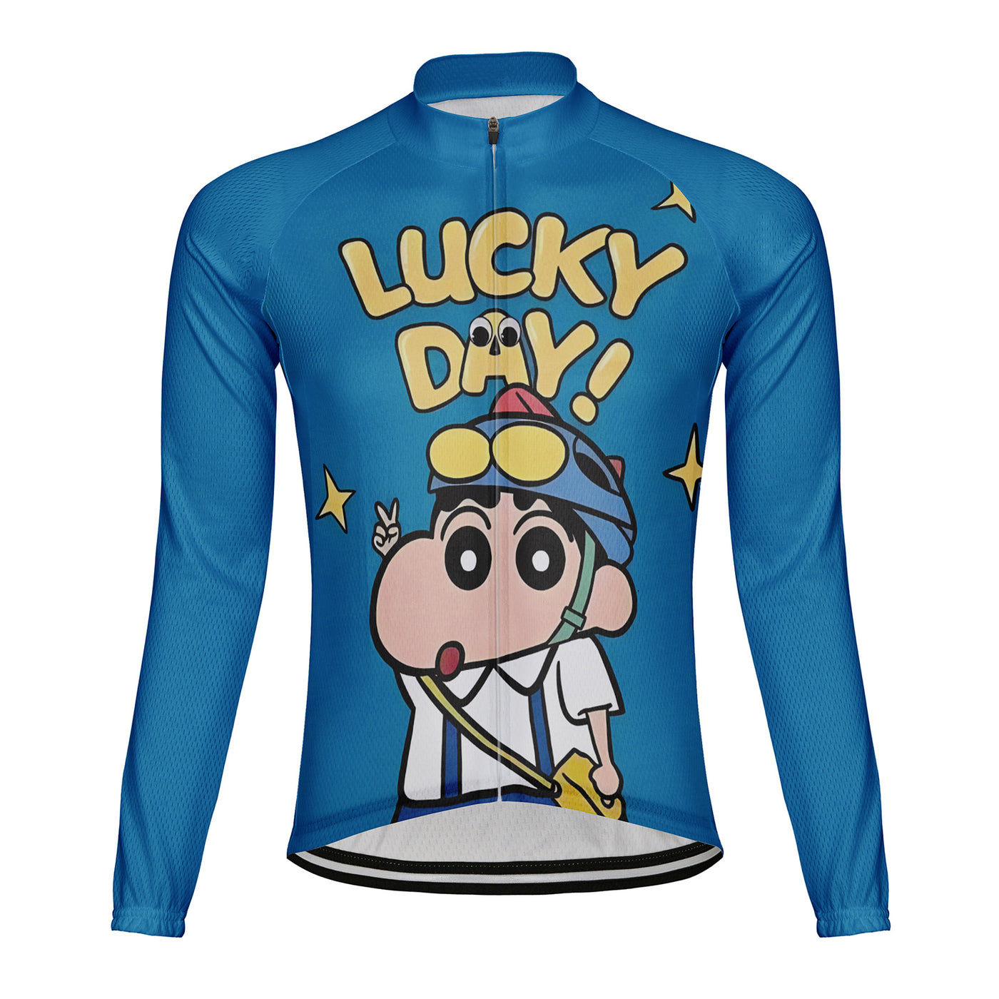 Customized Lucky Day Men's Cycling Jersey Long Sleeve