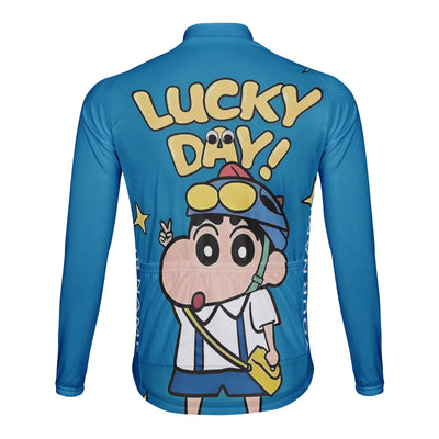 Customized Lucky Day Men's Cycling Jersey Long Sleeve
