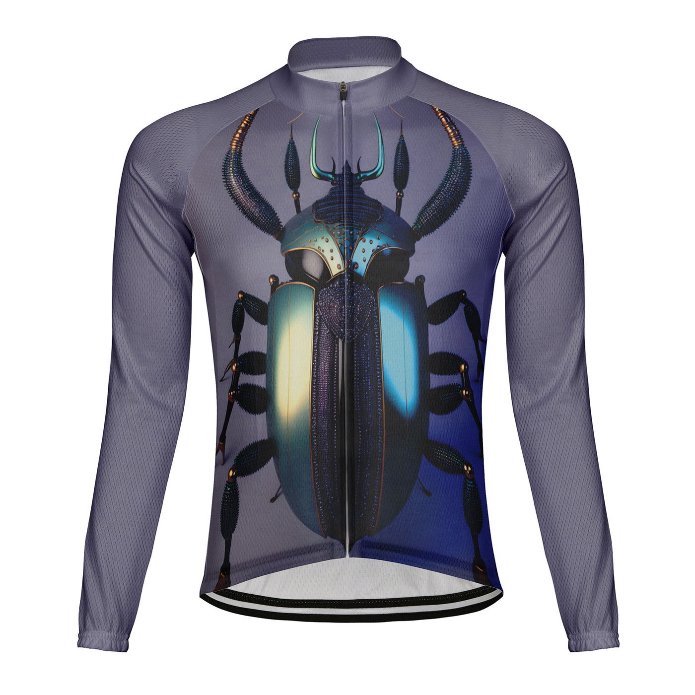 Customized Science Fiction Beetle Men's Cycling Jersey Long Sleeve