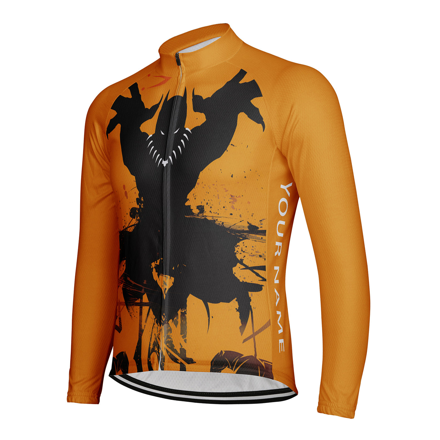 Customized Bat Men's Cycling Jersey Long Sleeve