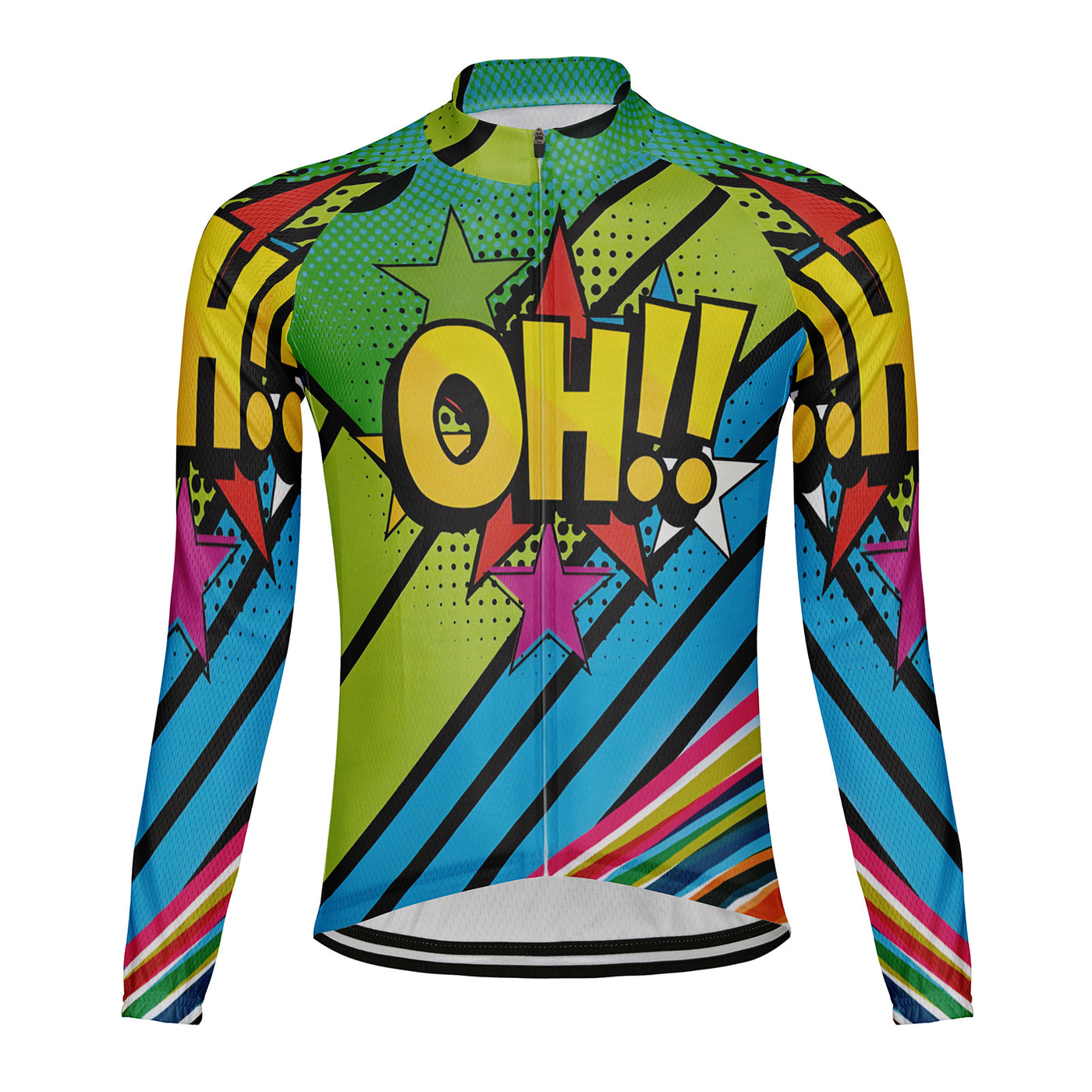 Customized Oh Men's Cycling Jersey Long Sleeve