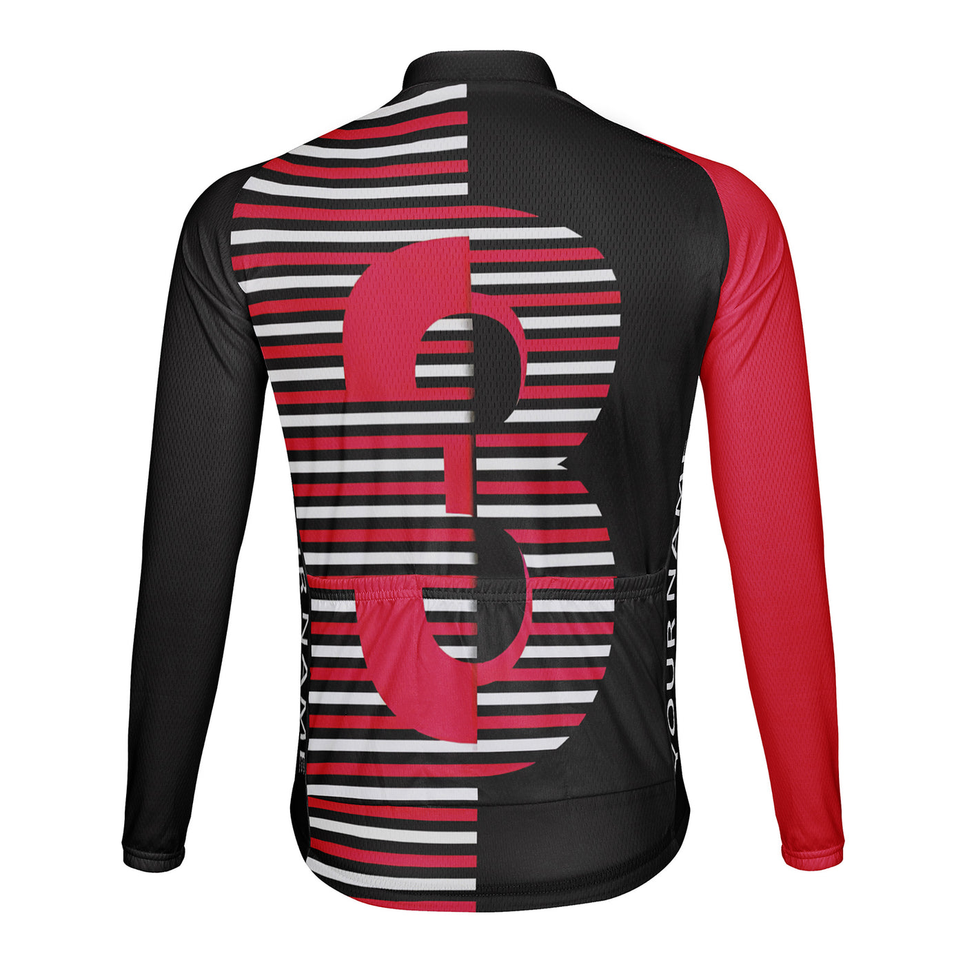 Customized 3D Men's Cycling Jersey Long Sleeve