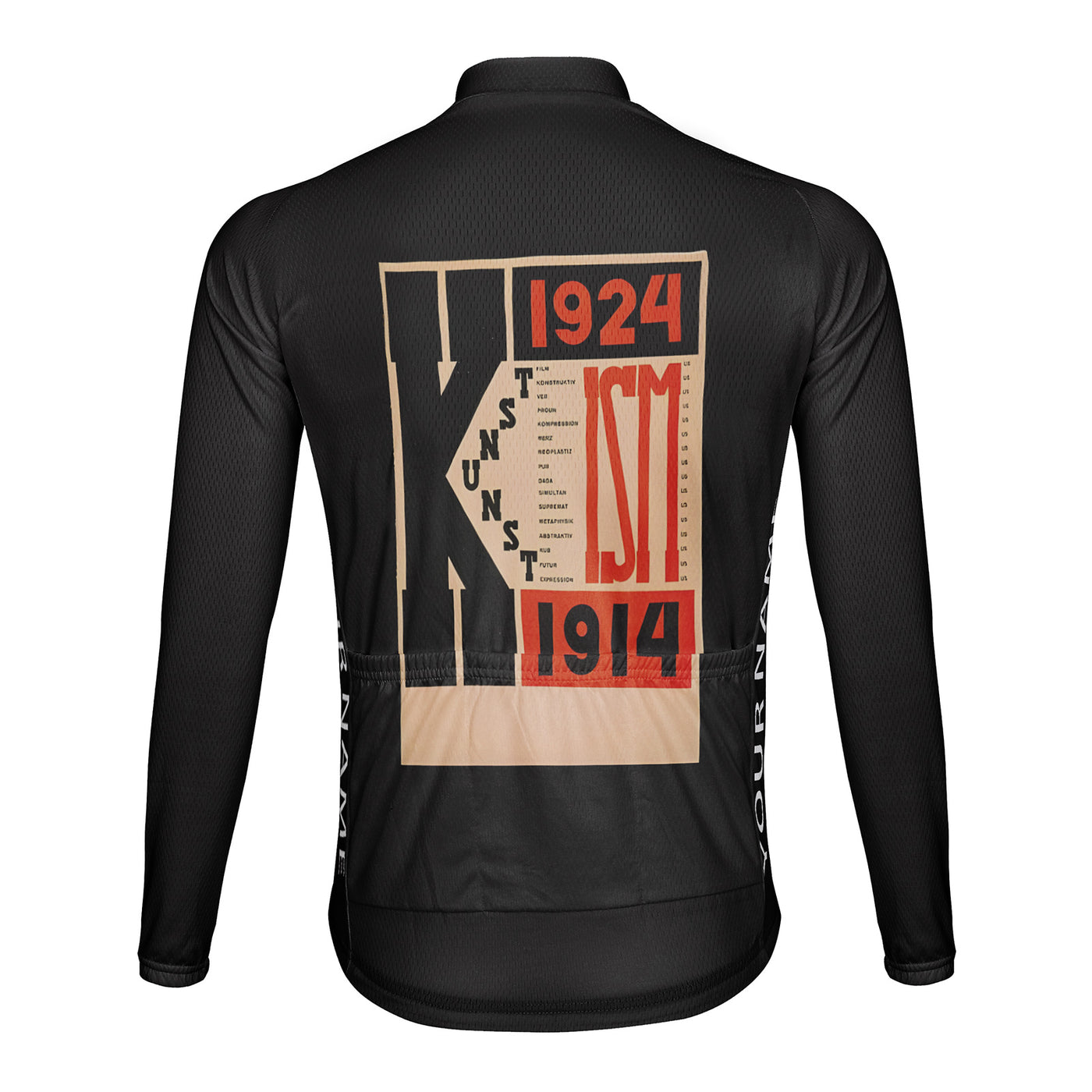 Customized Ism Men's Cycling Jersey Long Sleeve