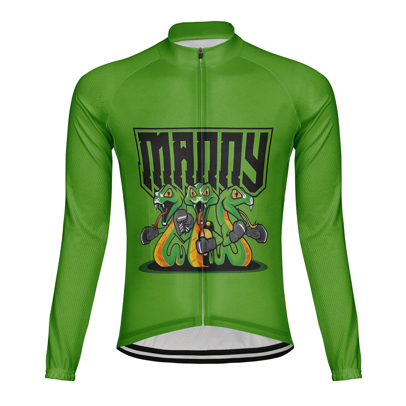 Customized Snake Men's Cycling Jersey Long Sleeve