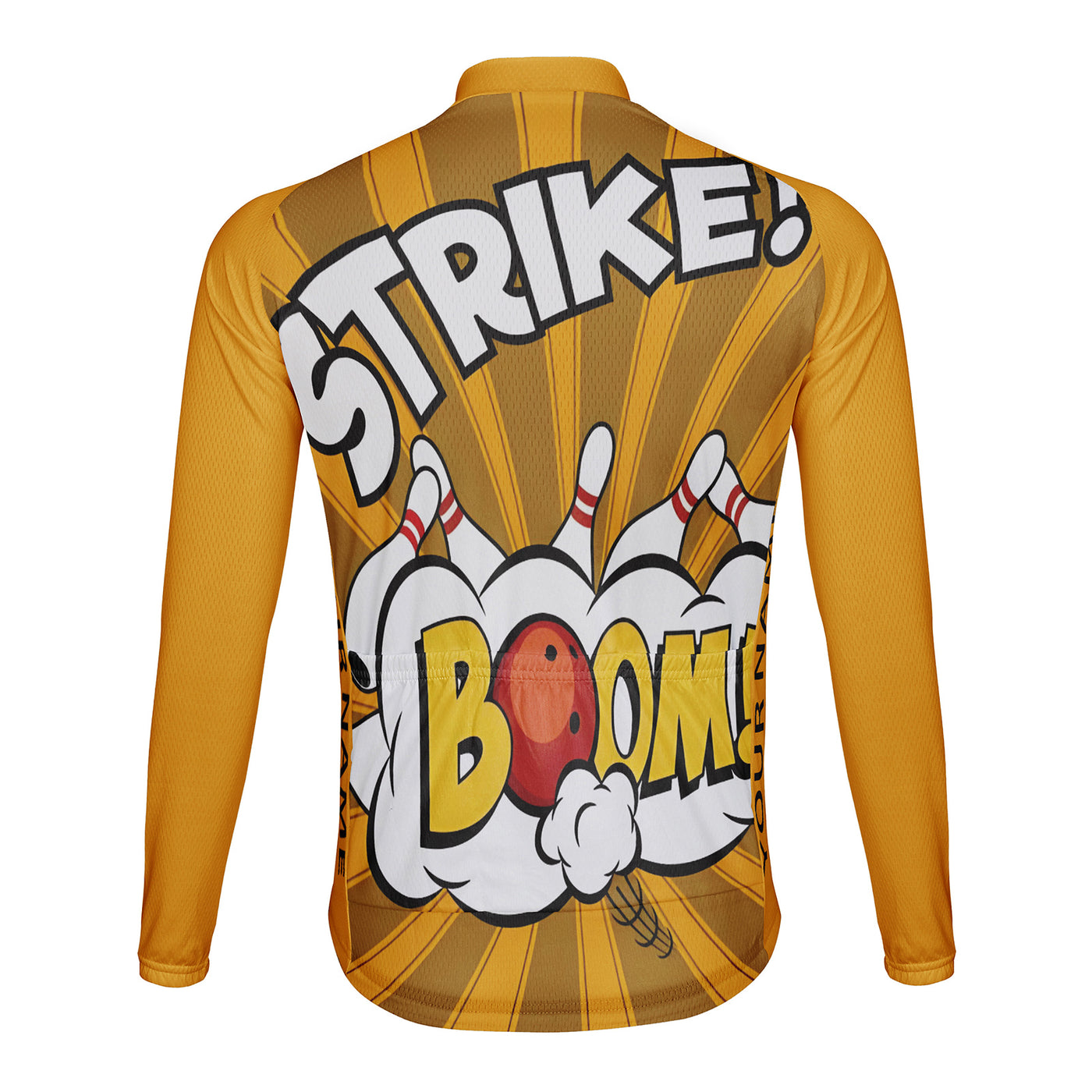 Customized Strike Men's Cycling Jersey Long Sleeve