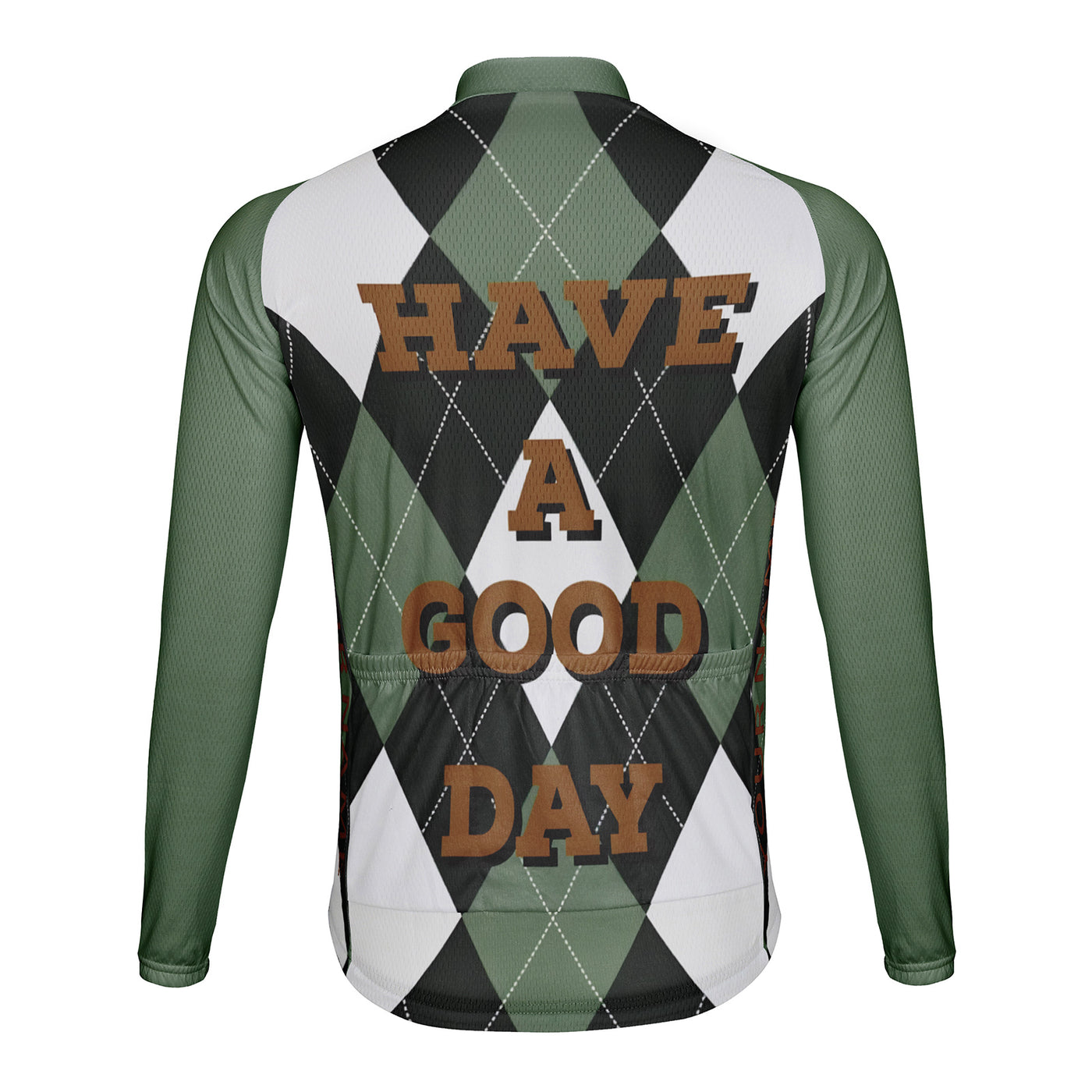 Customized Have A Good Day Man Cycling Men's Cycling Jersey Long Sleeve