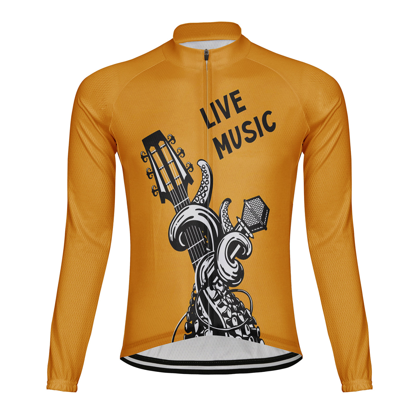 Customized Live Music Men's Cycling Jersey Long Sleeve