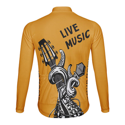 Customized Live Music Men's Cycling Jersey Long Sleeve