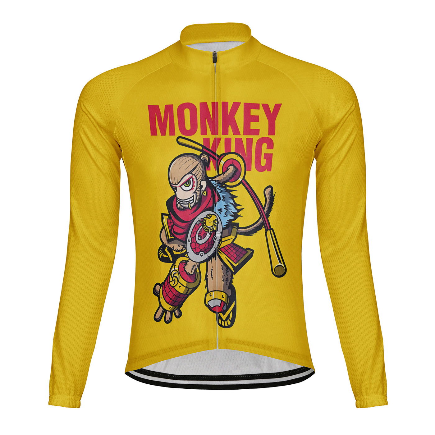 Customized Monkey King Men's Cycling Jersey Long Sleeve
