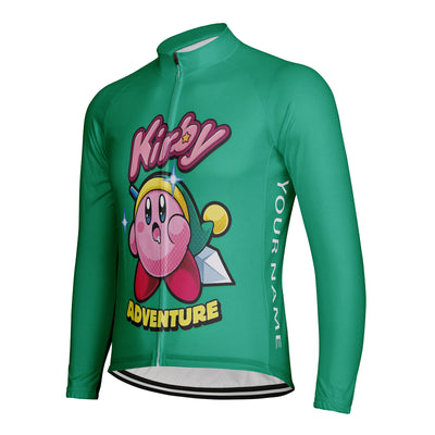 Customized Kirdy Adventure Men's Cycling Jersey Long Sleeve