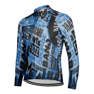 Customized Rock Band Men's Cycling Jersey Long Sleeve