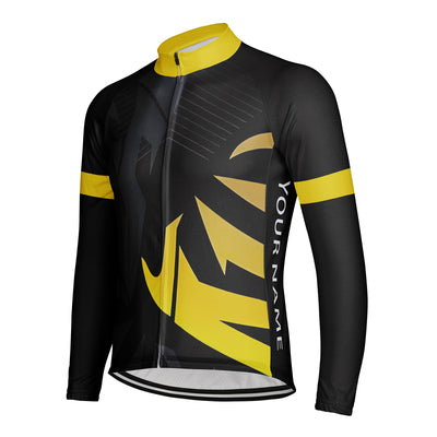 Customized Technology Arrow Men's Cycling Jersey Long Sleeve