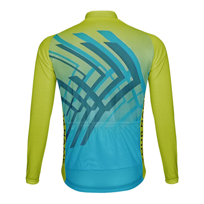 Customized Arrow Men's Winter Thermal Fleece Cycling Jersey Long Sleeve