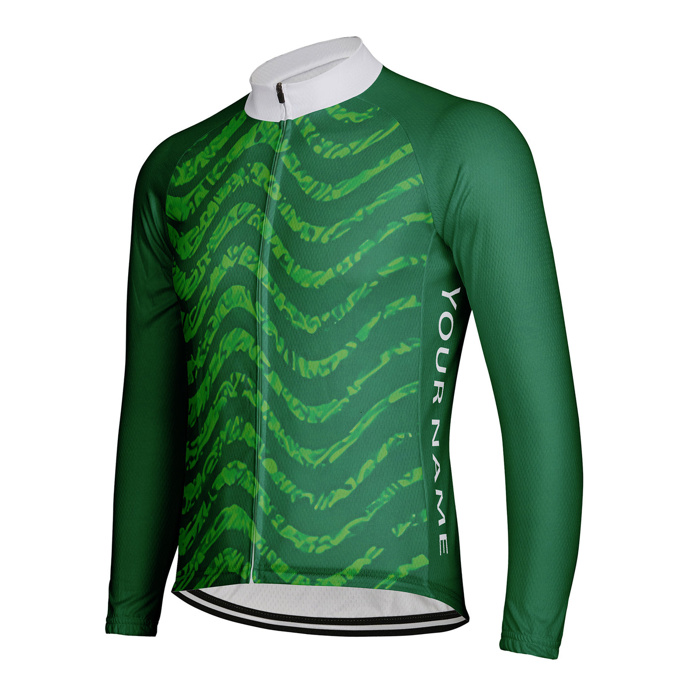 Customized Tilde Men's Winter Thermal Fleece Cycling Jersey Long Sleeve