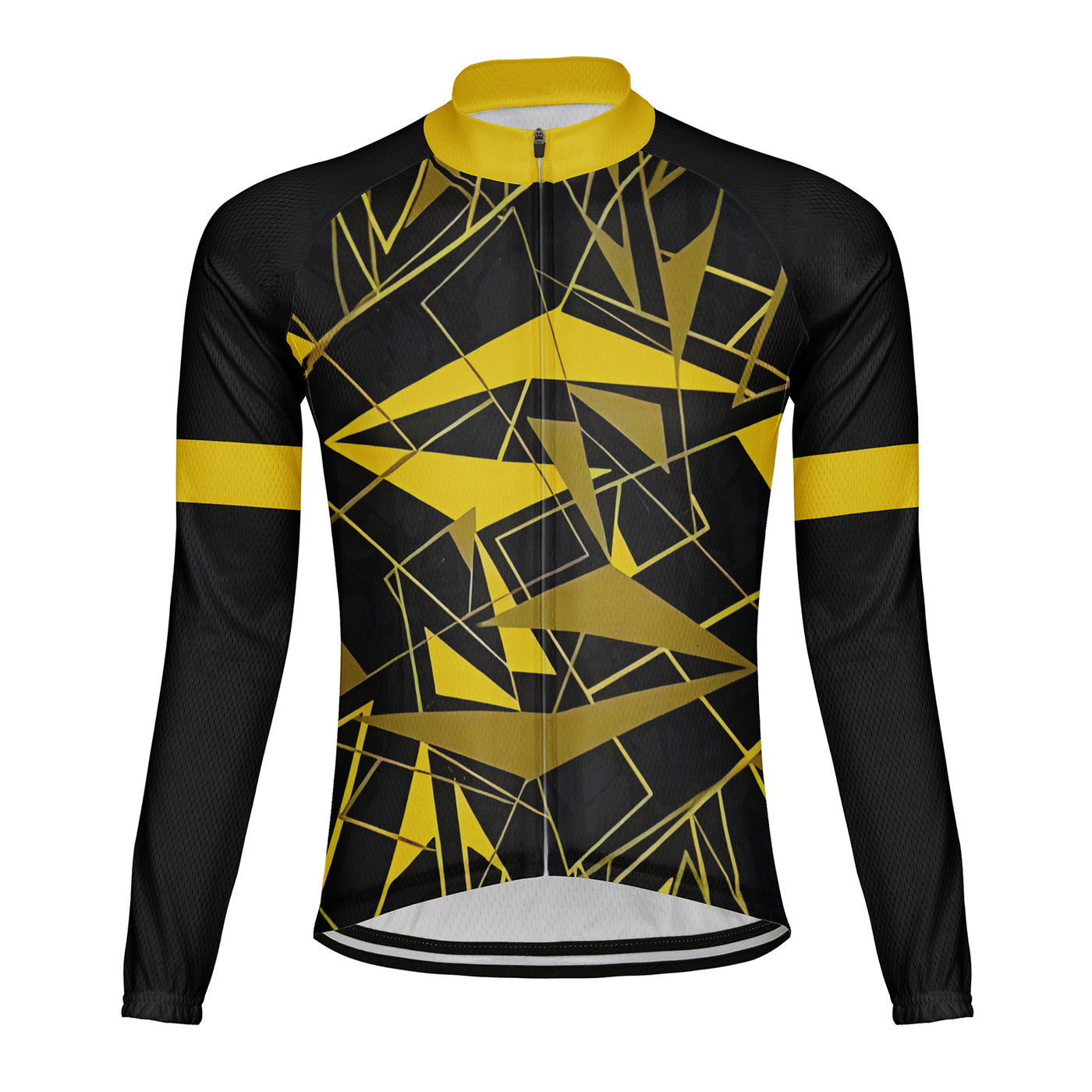 Customized Fragments Splatter Men's Cycling Jersey Long Sleeve