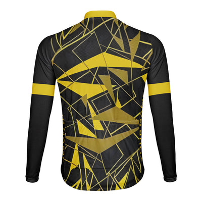 Customized Fragments Splatter Men's Cycling Jersey Long Sleeve