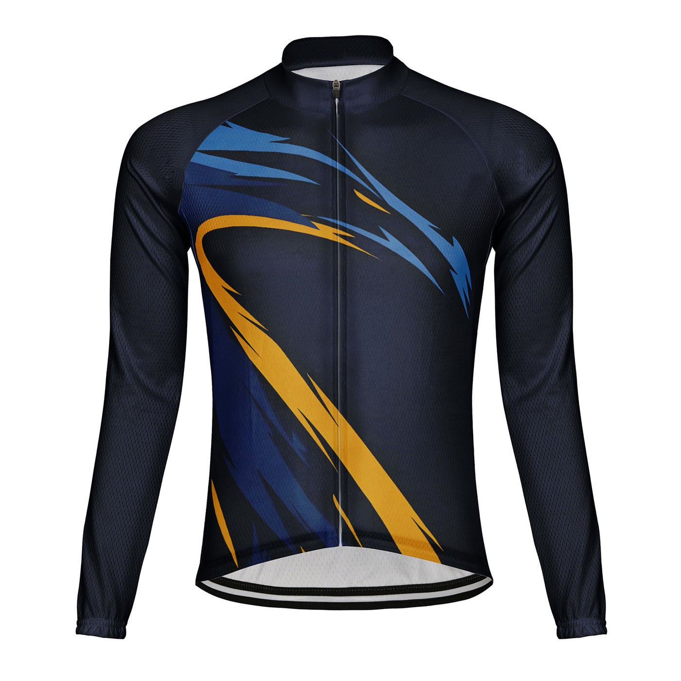 Customized Eagle Head Shape Men's Cycling Jersey Long Sleeve