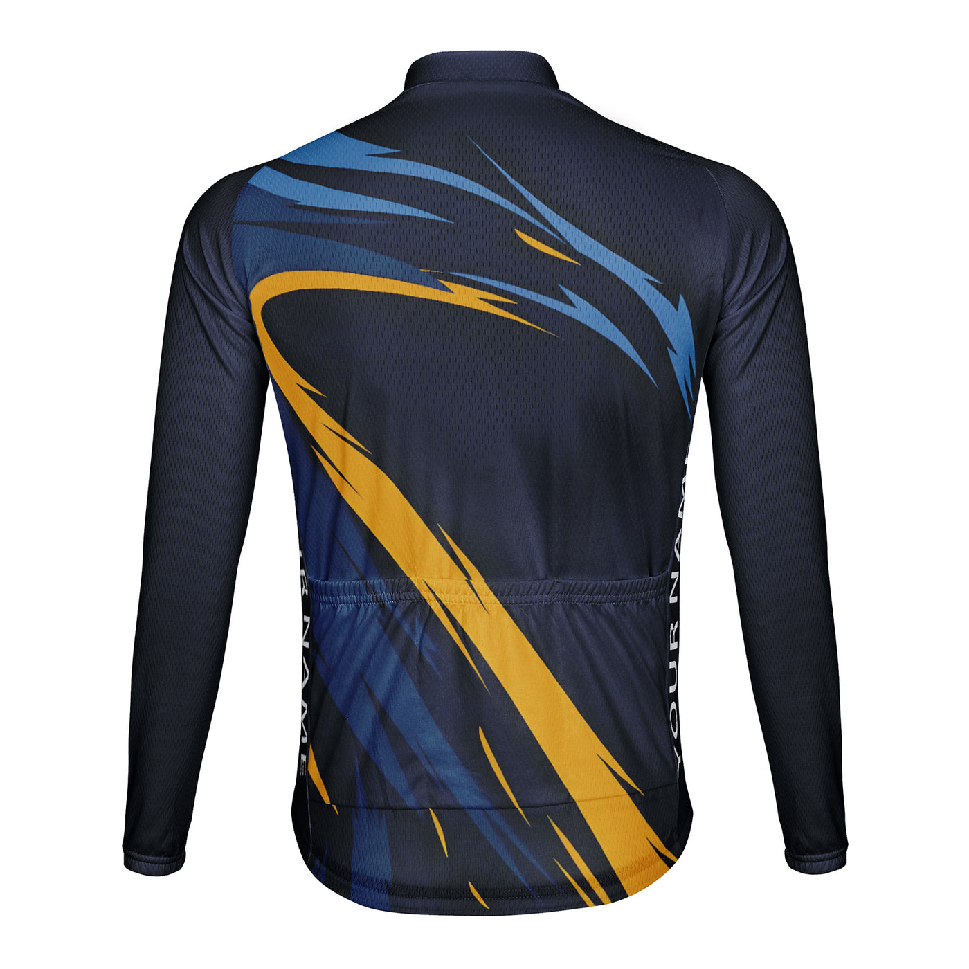 Customized Eagle Head Shape Men's Cycling Jersey Long Sleeve