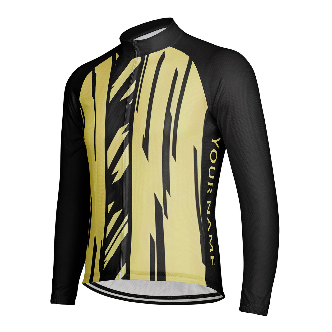 Customized Speed Shadow Cutting Men's Cycling Jersey Long Sleeve