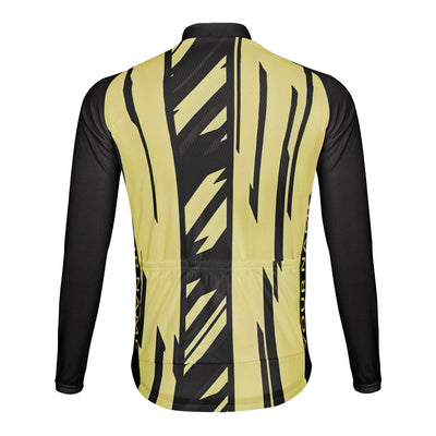 Customized Speed Shadow Cutting Men's Cycling Jersey Long Sleeve