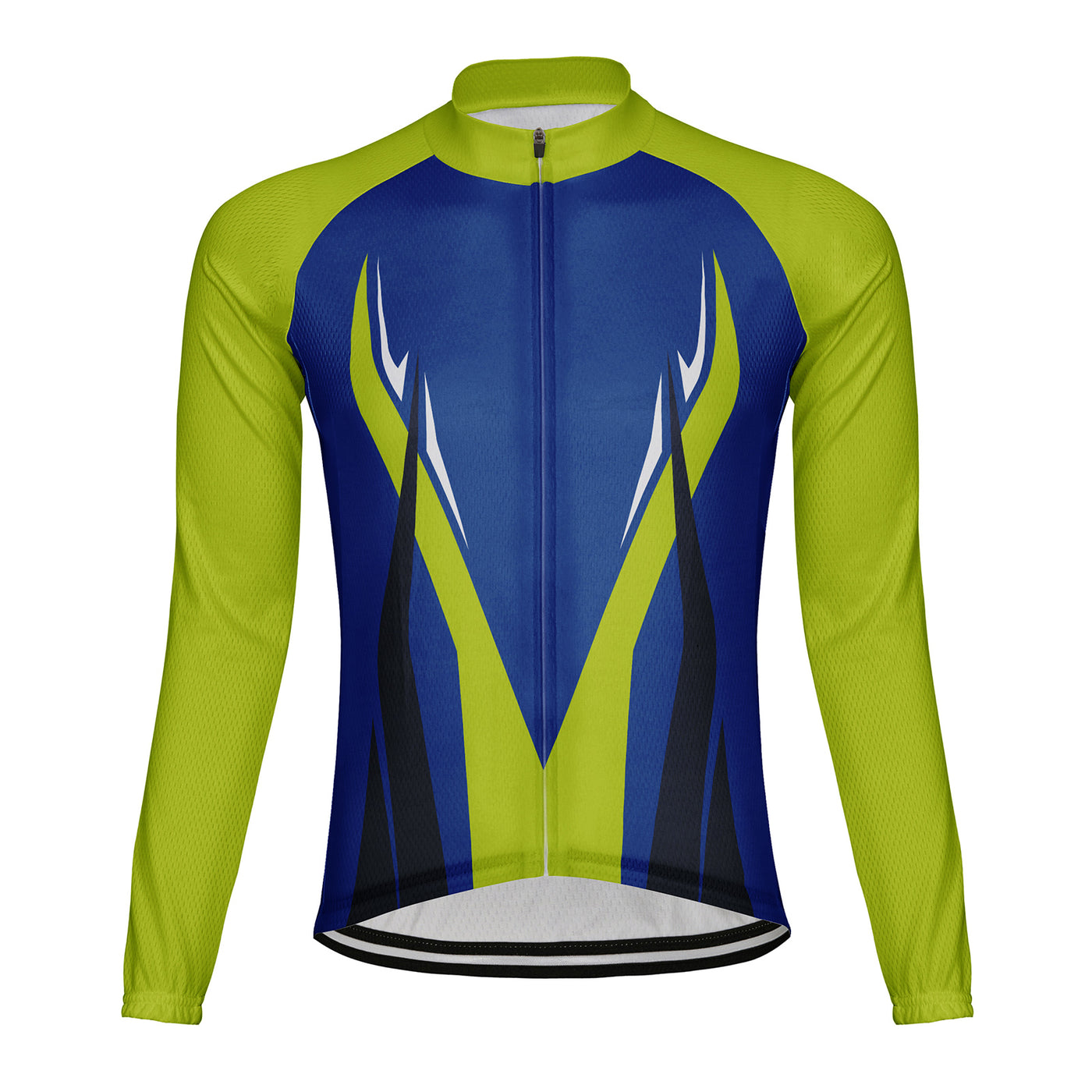 Customized The Fire Of Victory Men's Cycling Jersey Long Sleeve