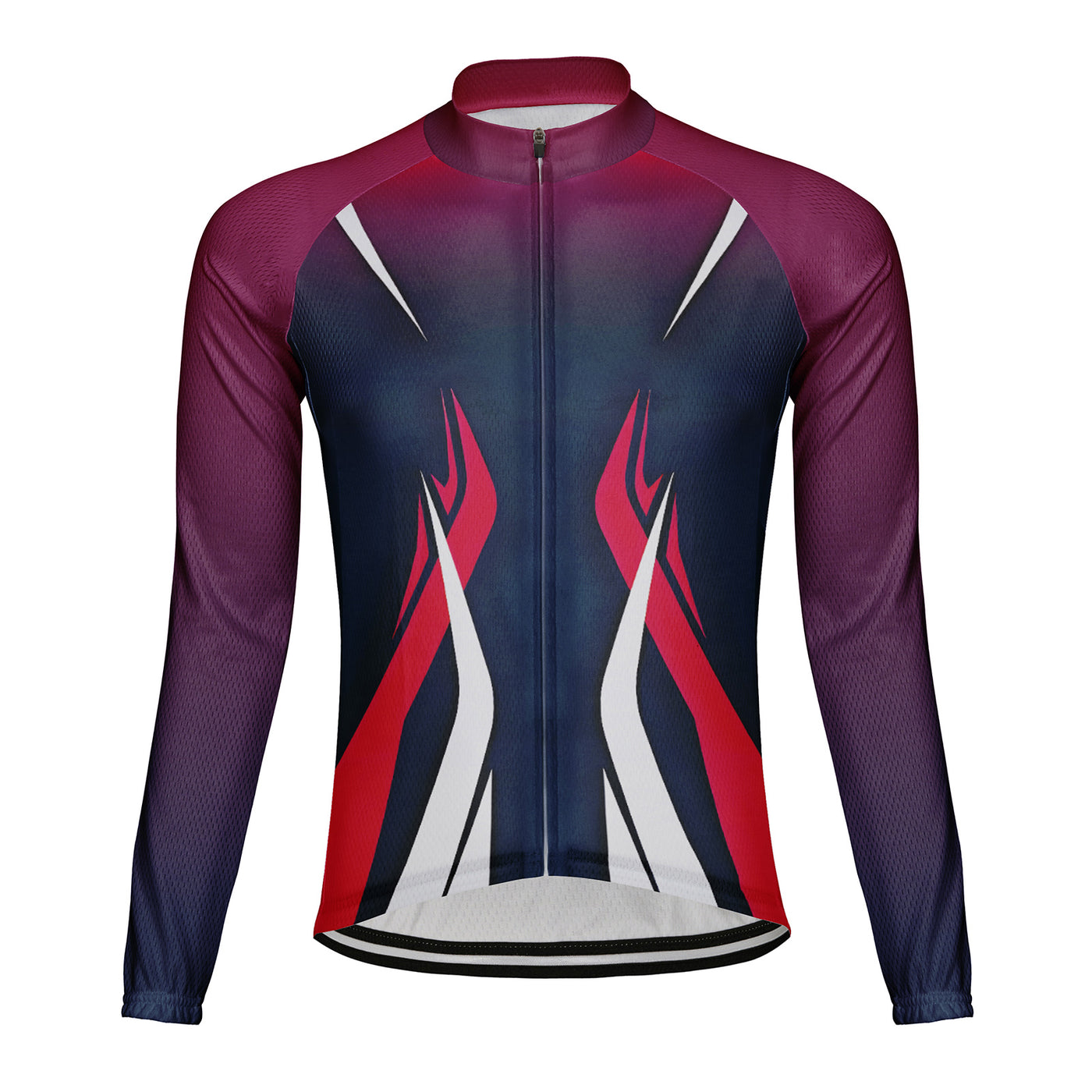 Customized The Fire Of Victory Men's Cycling Jersey Long Sleeve