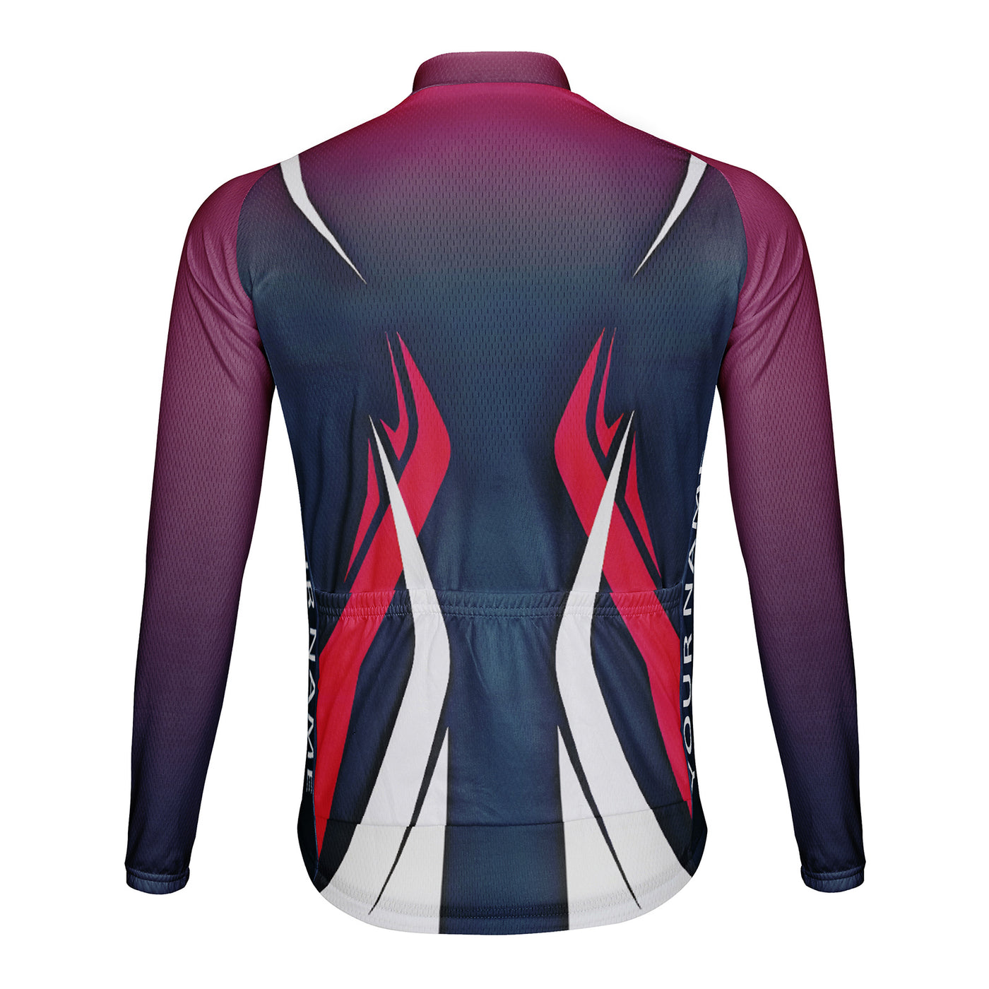 Customized The Fire Of Victory Men's Cycling Jersey Long Sleeve