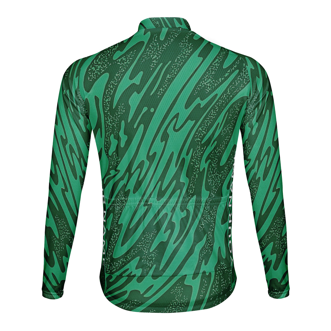 Customized Green Lake Men's Cycling Jersey Long Sleeve