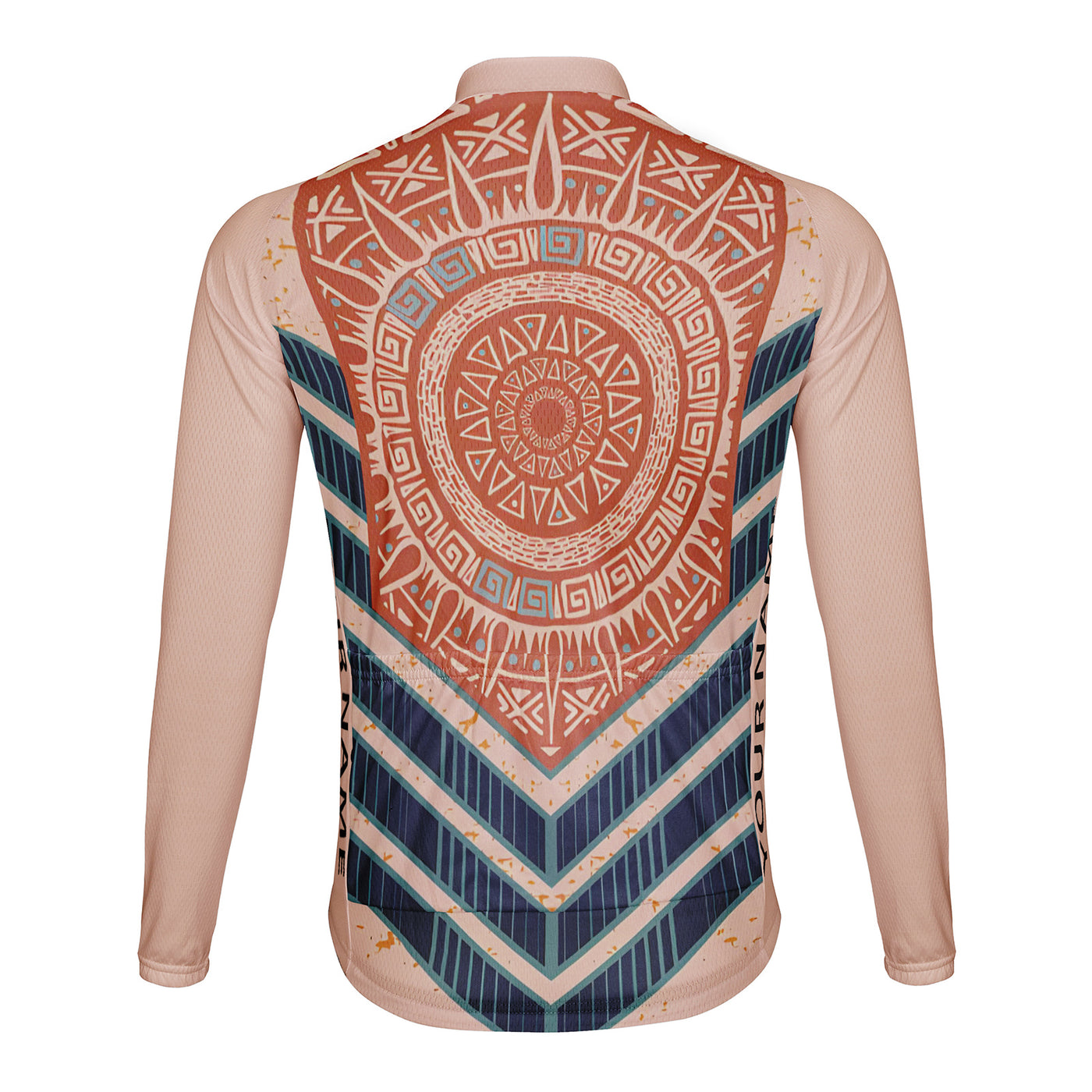 Customized Mysterious Totem Men's Cycling Jersey Long Sleeve