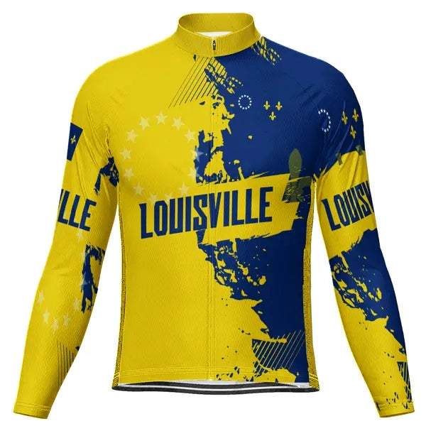 Customized Louisville Men's Cycling Jersey Long Sleeve