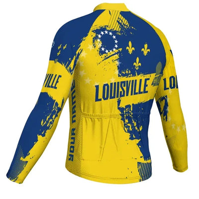 Customized Louisville Men's Cycling Jersey Long Sleeve