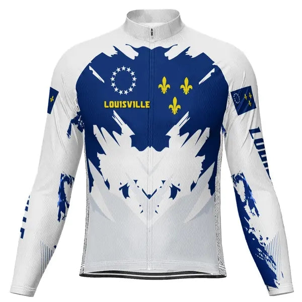 Customized Louisville Men's Cycling Jersey Long Sleeve