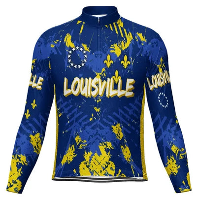 Customized Louisville Men's Cycling Jersey Long Sleeve