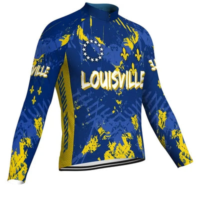 Customized Louisville Men's Cycling Jersey Long Sleeve