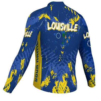 Customized Louisville Men's Cycling Jersey Long Sleeve