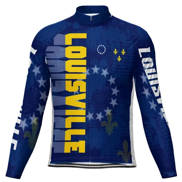 Customized Louisville Men's Cycling Jersey Long Sleeve