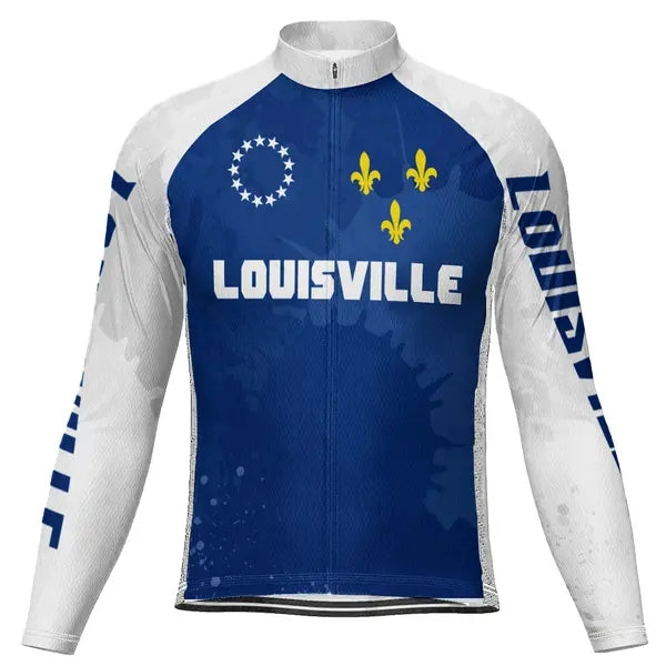 Customized Louisville Men's Cycling Jersey Long Sleeve