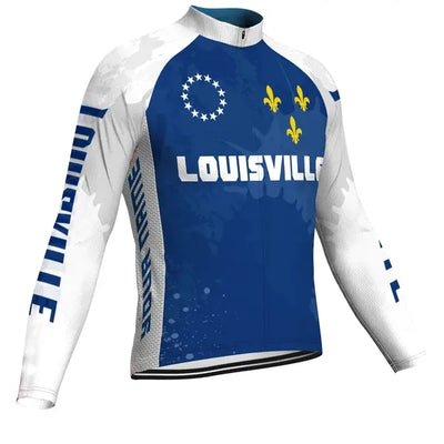Customized Louisville Men's Cycling Jersey Long Sleeve