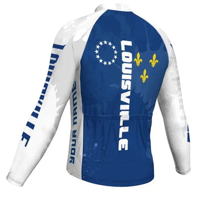 Customized Louisville Men's Cycling Jersey Long Sleeve