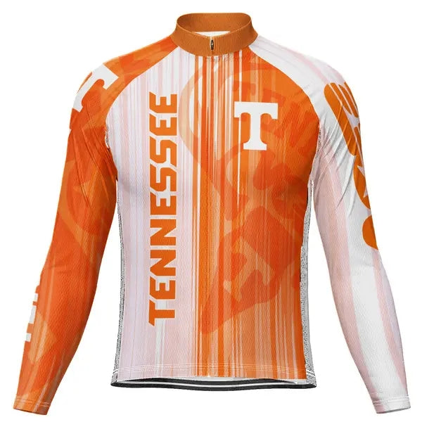 Customized Tennessee Men's Cycling Jersey Long Sleeve