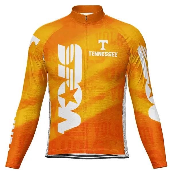 Customized Tennessee Men's Cycling Jersey Long Sleeve