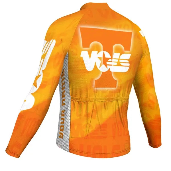 Customized Tennessee Men's Cycling Jersey Long Sleeve