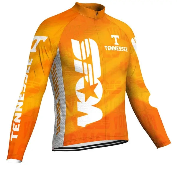 Customized Tennessee Men's Cycling Jersey Long Sleeve