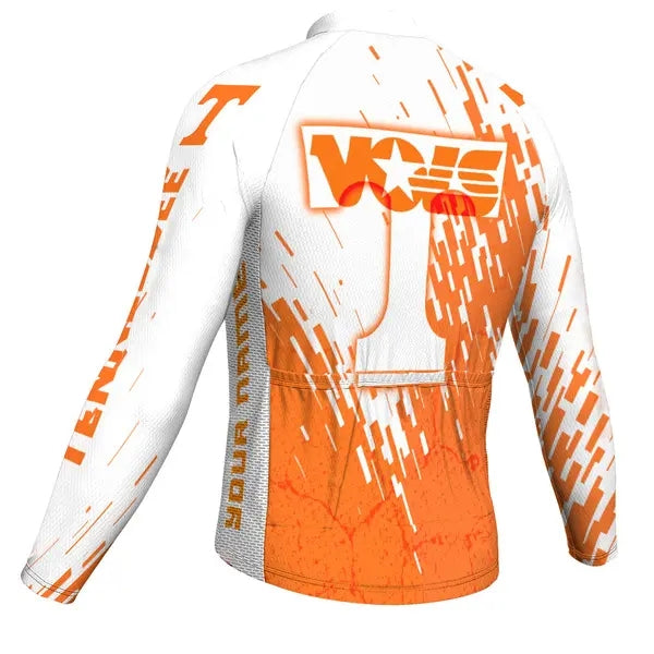 Customized Tennessee Men's Cycling Jersey Long Sleeve
