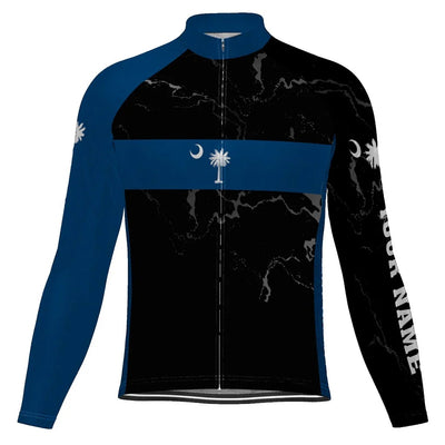 Personalized South Carolina Men's Cycling Jersey Long Sleeve